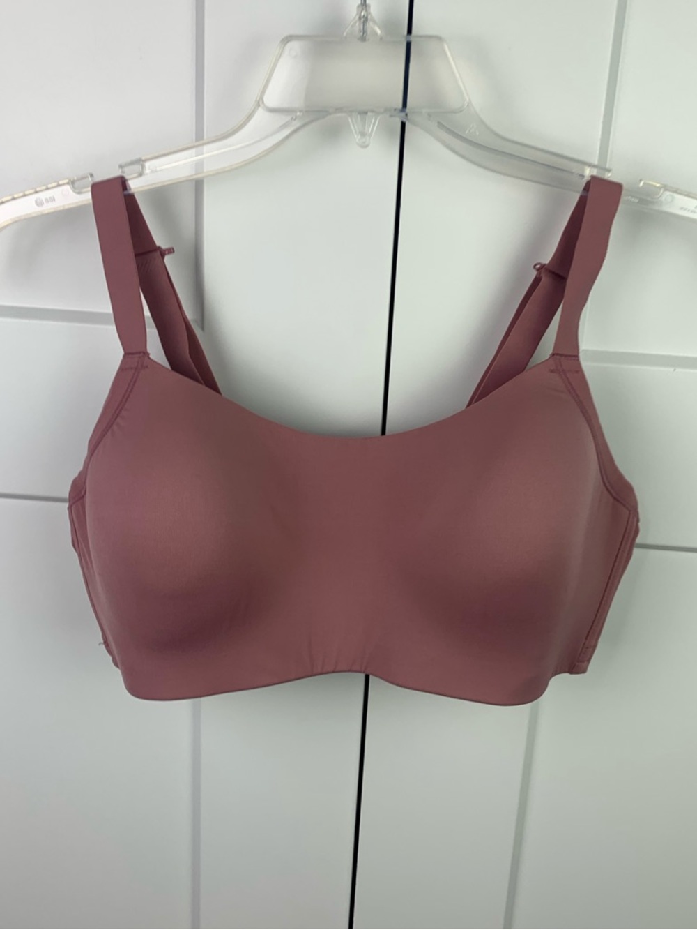 Knix Limited Edition The One & Only Scoop Bra Dusty Pink XL 38D DD Wireless Comf